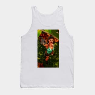 Lara Croft found the stone dragon Tank Top